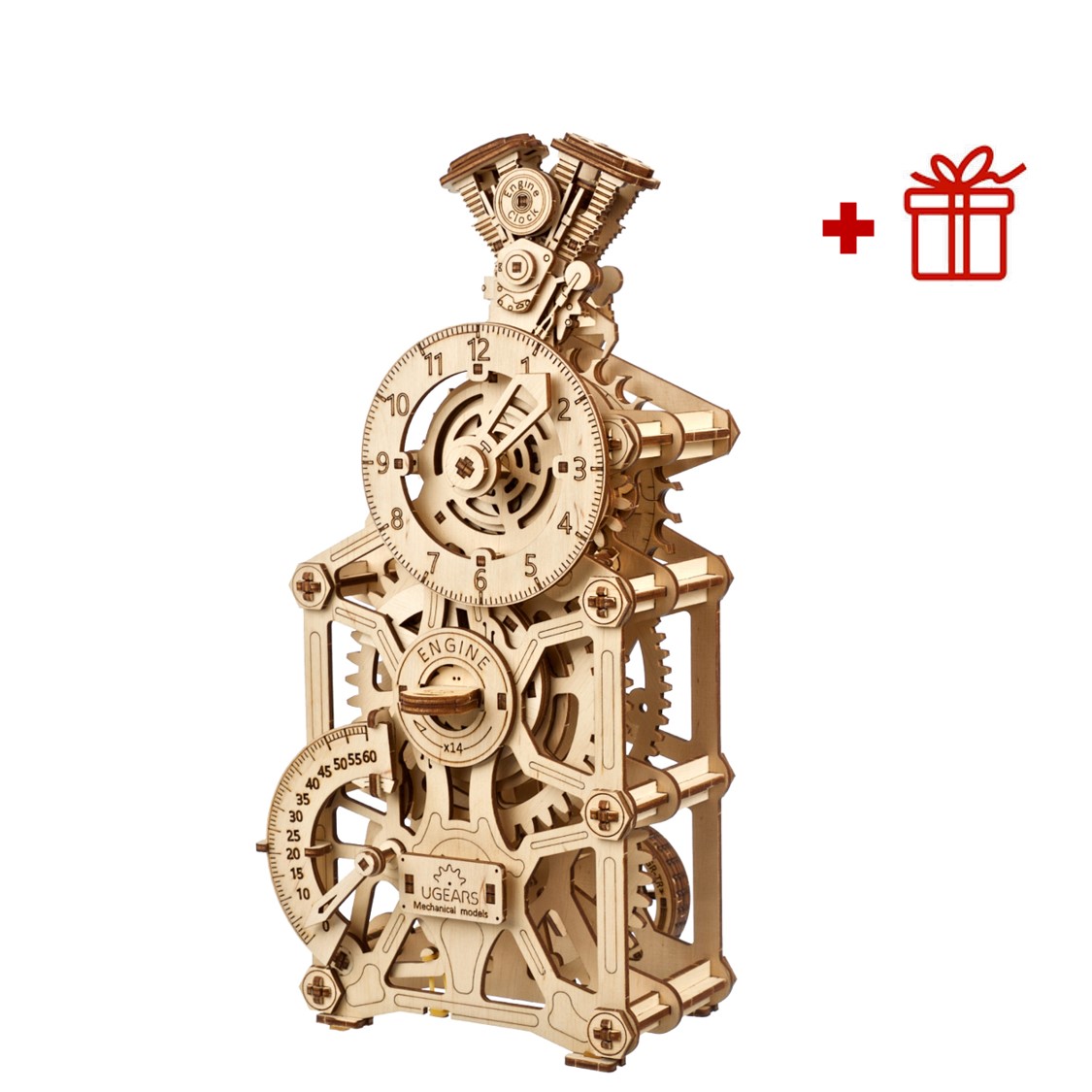 Horloge à moteur